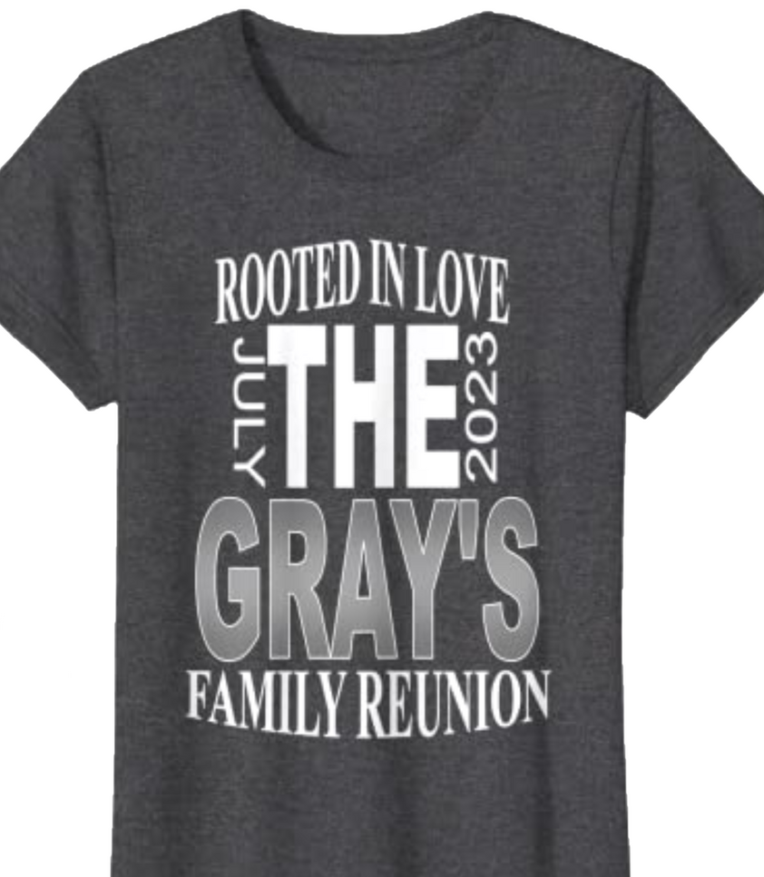 Family Reunion T-shirt Design Template