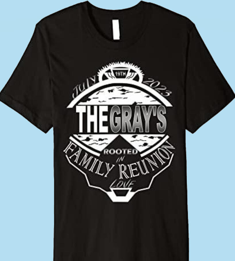 Family Reunion T-shirt Design Template
